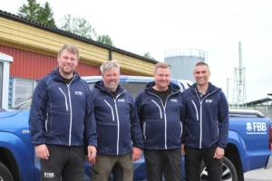 Martin, Johnny, Gustav och David