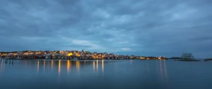 stad på natten
