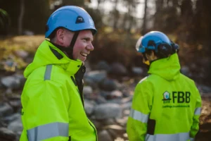 Värmepump för bergvärme i Finspång